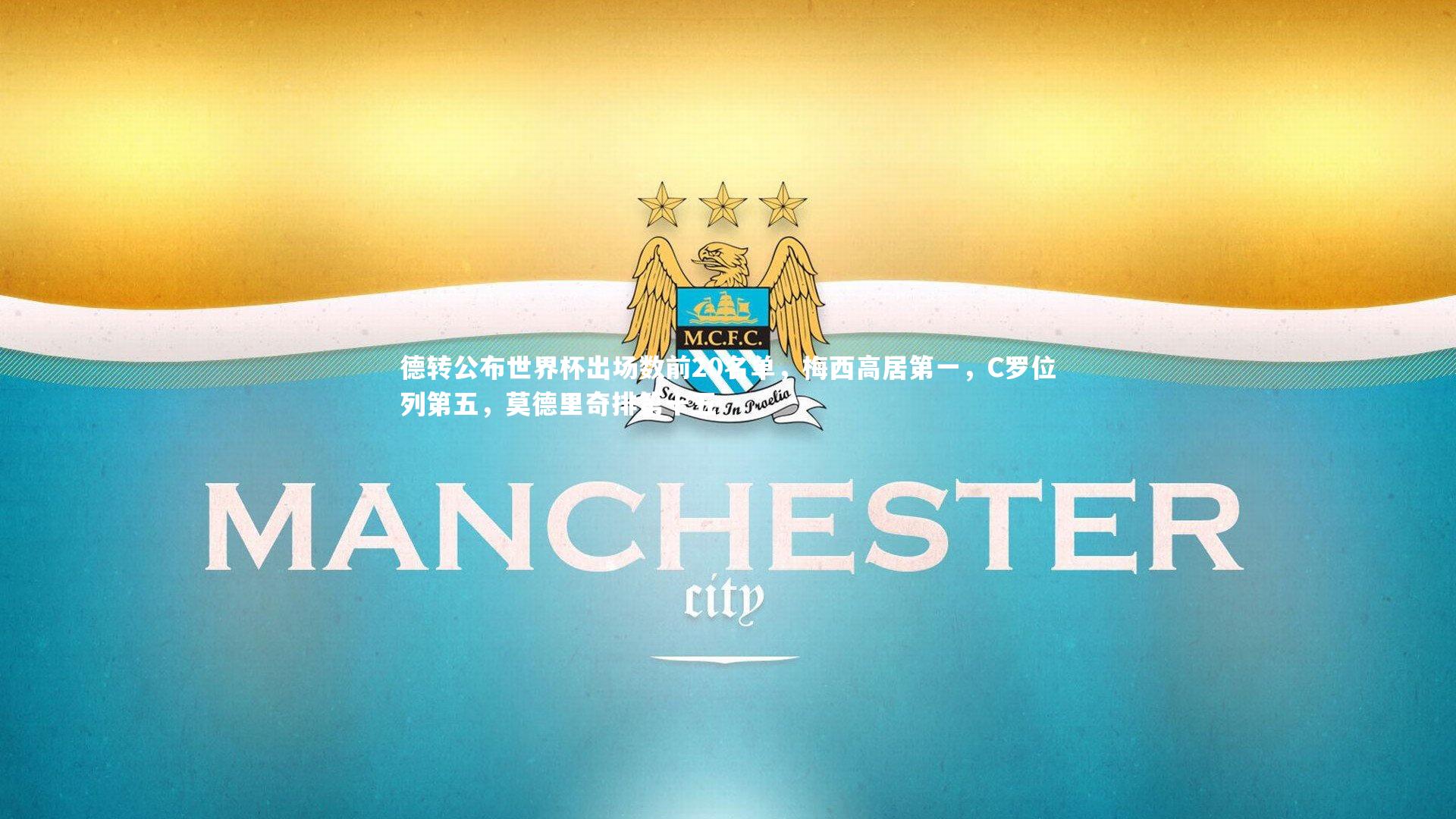 德转公布世界杯出场数前20名单，梅西高居第一，C罗位列第五，莫德里奇排第十五